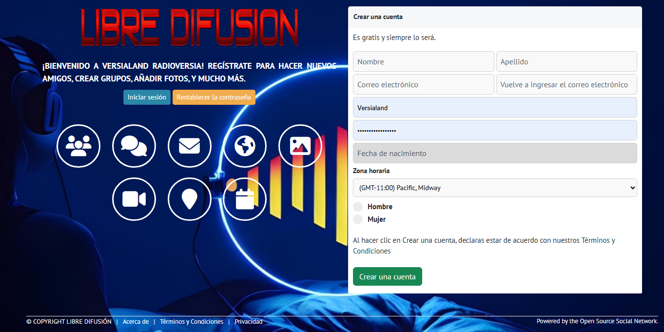RED SOCIAL VERSIALAND